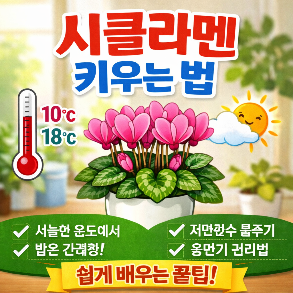 시클라멘 키우는법