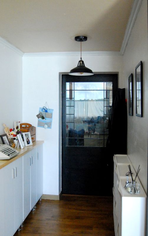 검정색 페인트로 리폼 완료한모습