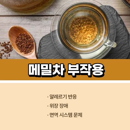 메밀차 부작용