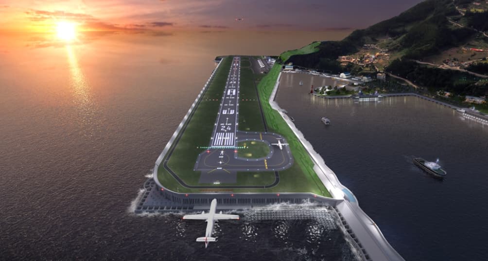 공항 조감도