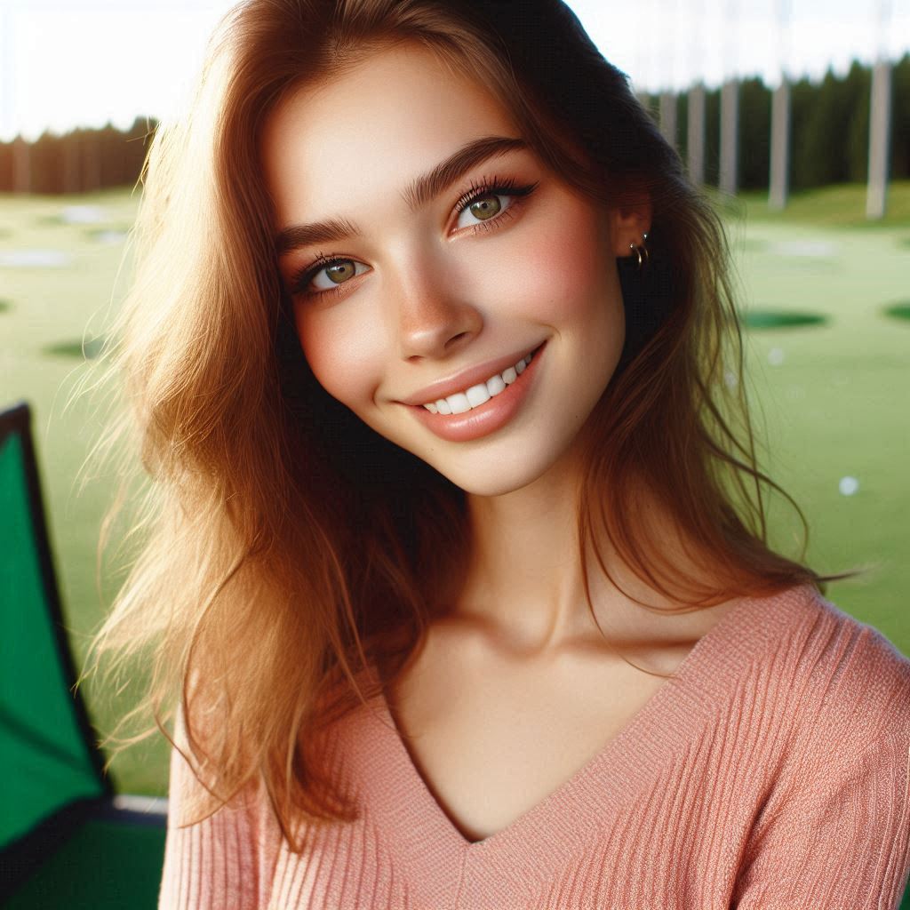 실외골프연습장 배경