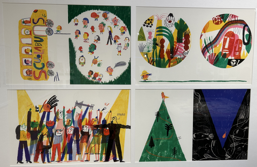 볼로냐-일러스트-원화전3