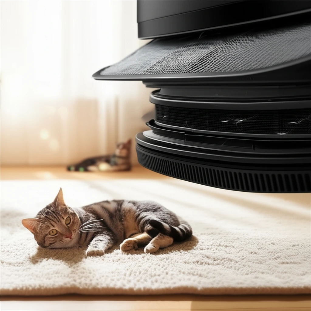 강아지 고양이 털 관리 공기청정기 추..