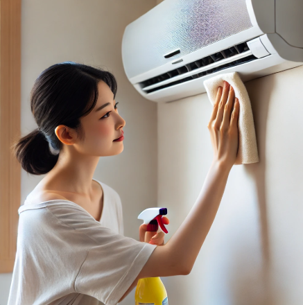 가정용 에어컨 셀프 청소