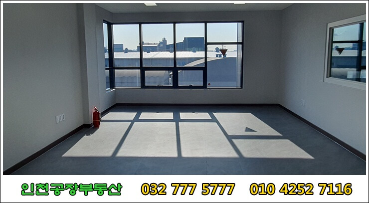 남쪽 부분의 창문