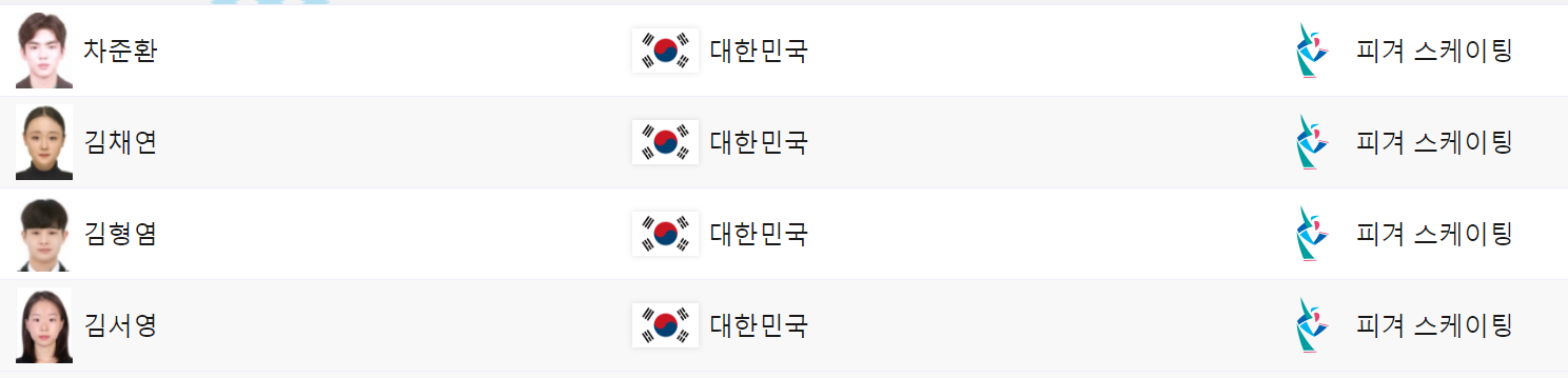 동계 아시안게임 일정