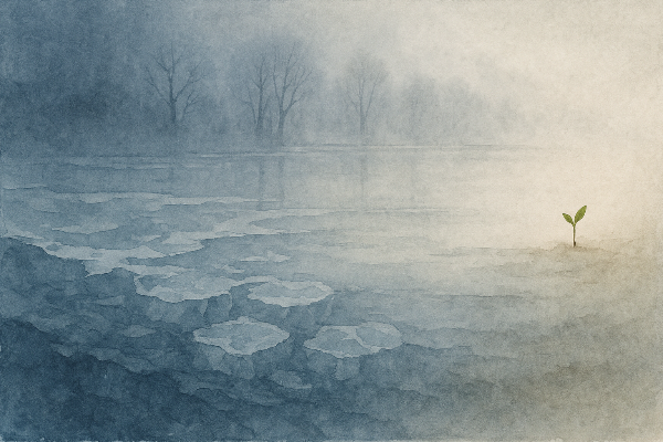 Add subtle water glistening on the surface, expressing humidity and preparation.