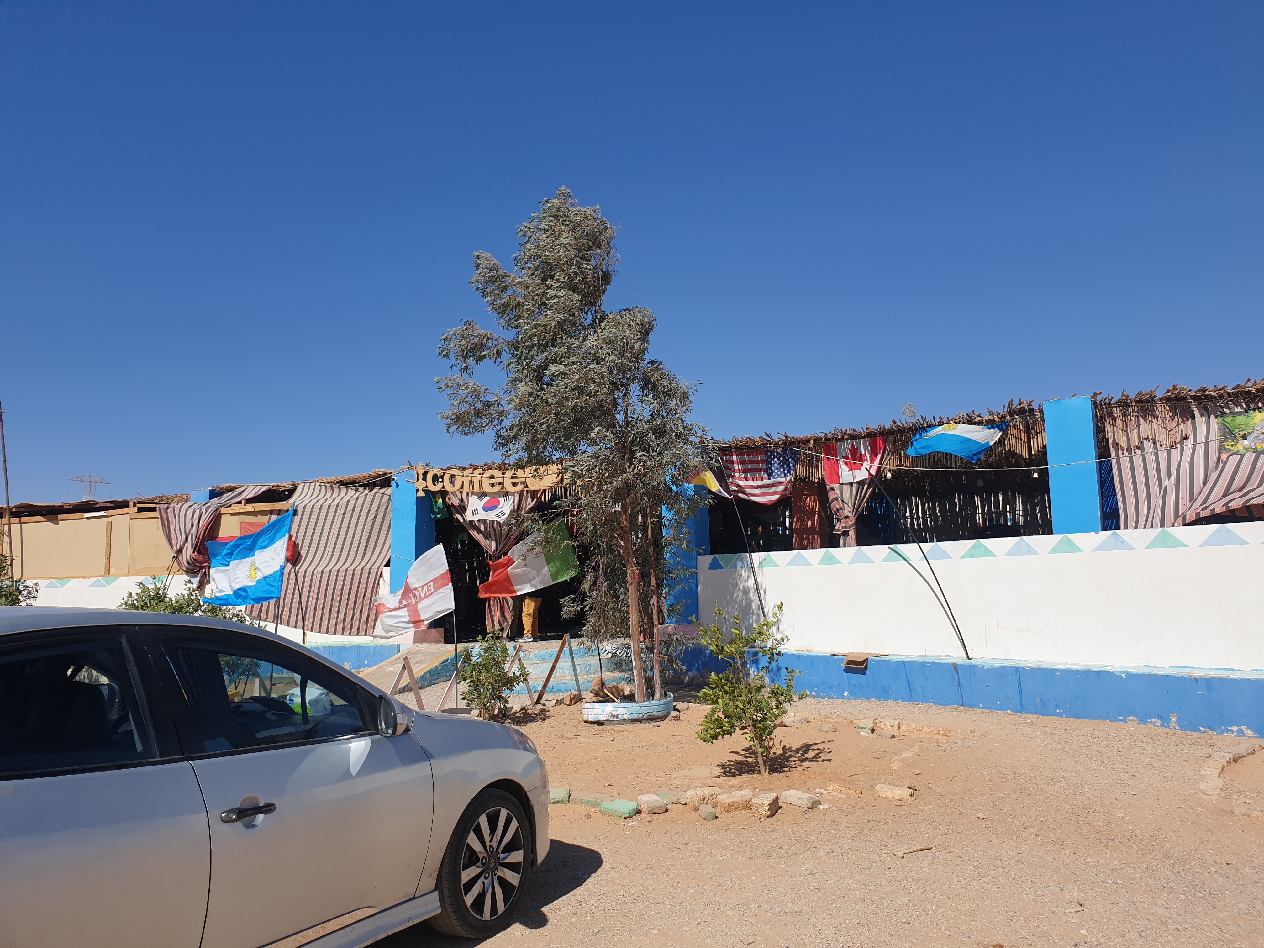 이집트 사막휴게소