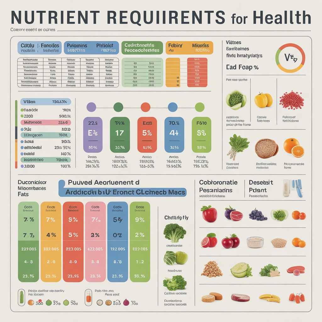 영양소 하루 필수 권장량 알아봅시다