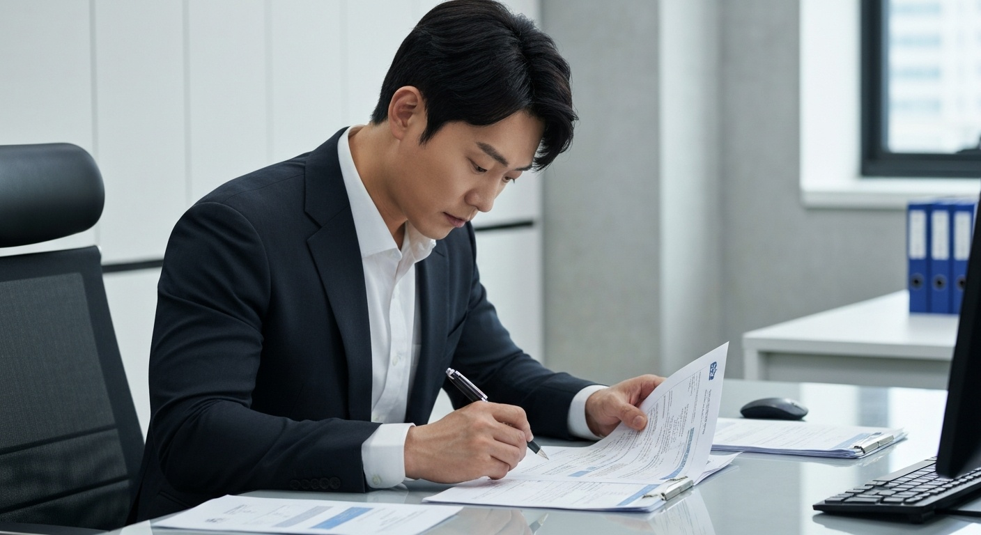 직장인 청약 서류 검토