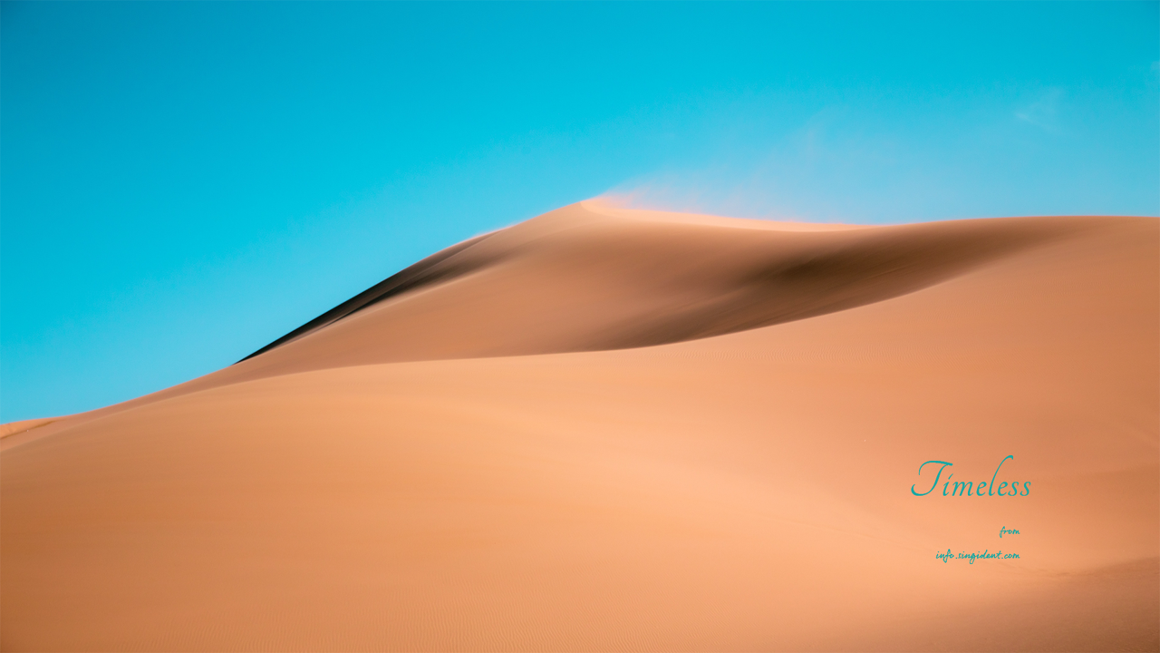 12 사막의 바람 C - Timeless 풍경배경화면