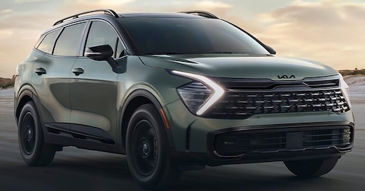 글의 이해를 돕기 위한 기아 스포티지 신형 이미지