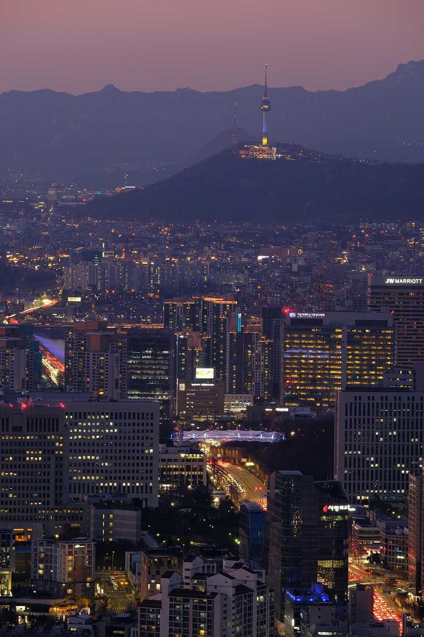 남산야경