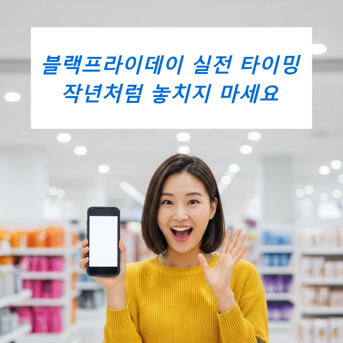 블랙프라이데이 날짜 및 최저가 확인 방법