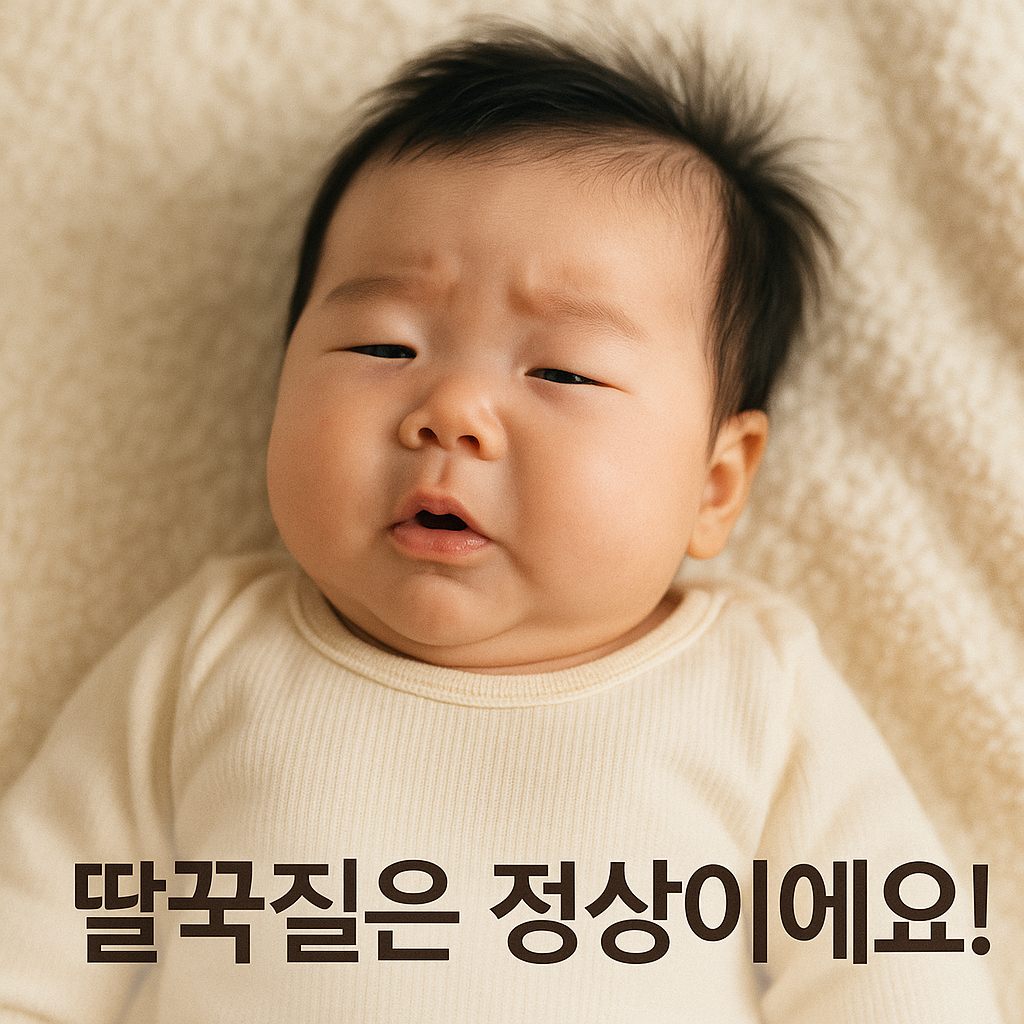 아기 딸꾹질
