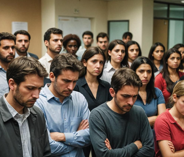 실업급여가 필요한 사람들의 모습