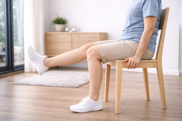 무릎에서 뚝뚝 소리가 나요