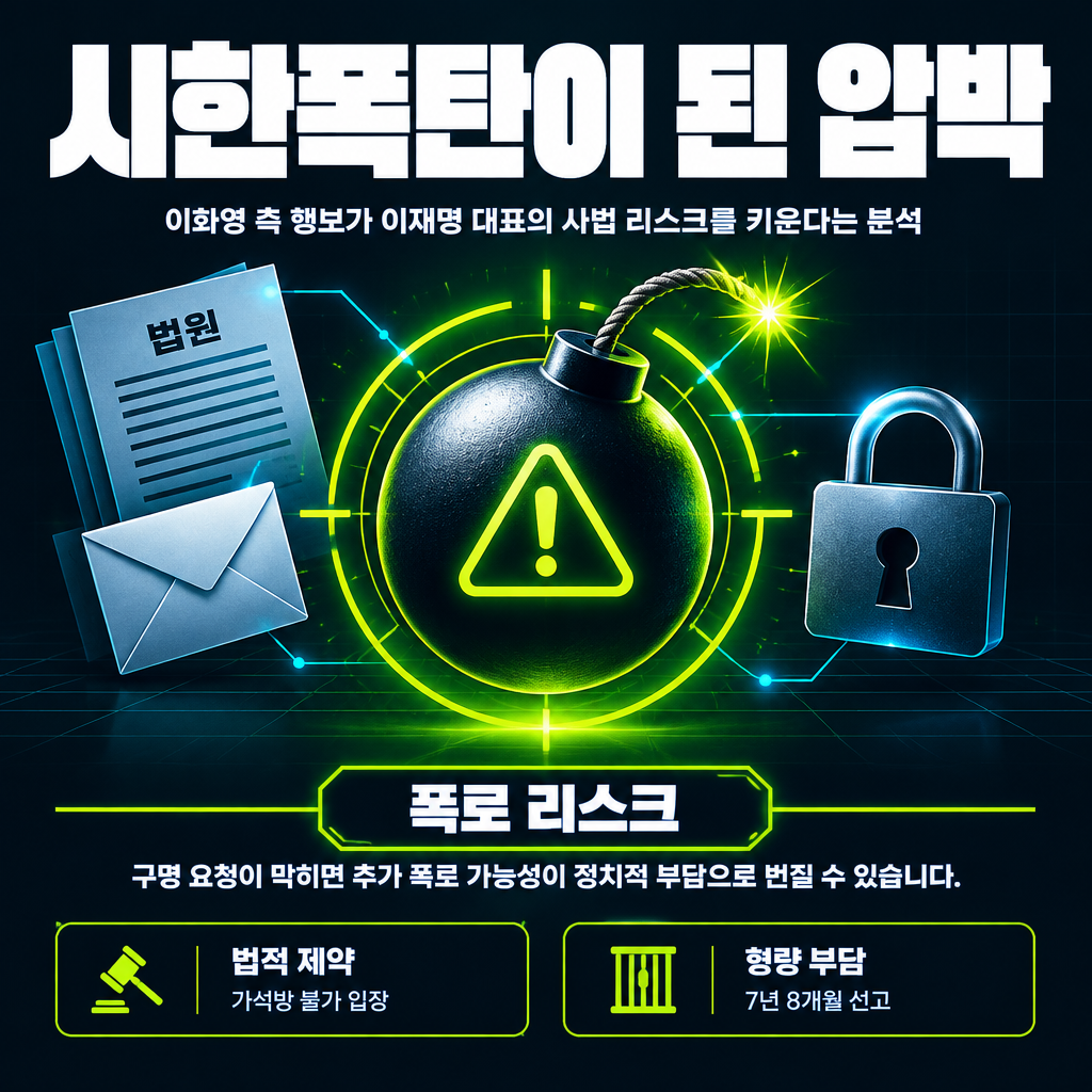 시한폭탄이 된 압박