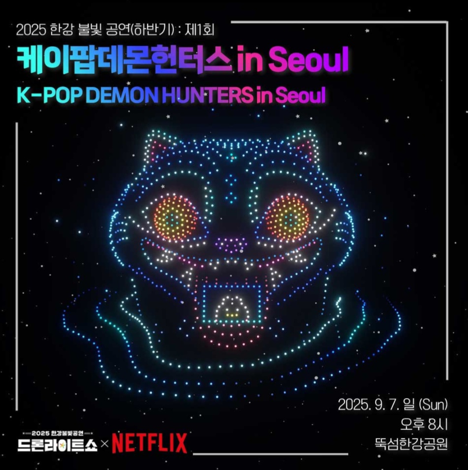 드론쇼 사진