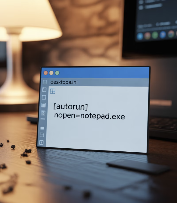 바탕화면의 비밀, 'desktop.ini' 파일