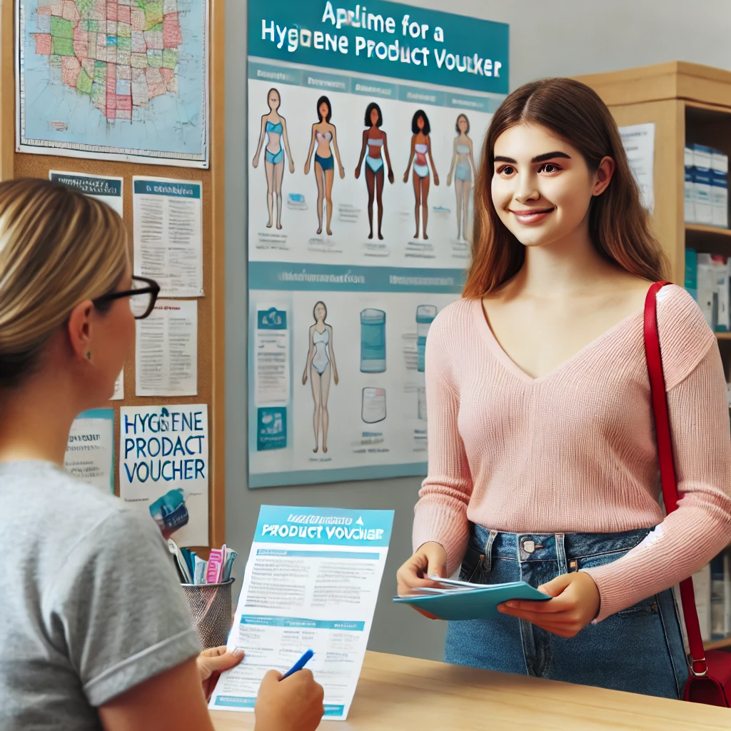 여성위생용품 바우처 신청 (청소년 위생용품 지원)