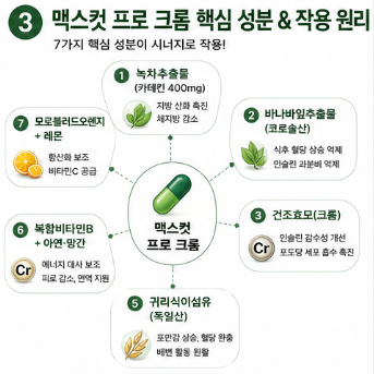 맥스컷-프로-크롬-차이-내돈내산-후기-성분-복용방법