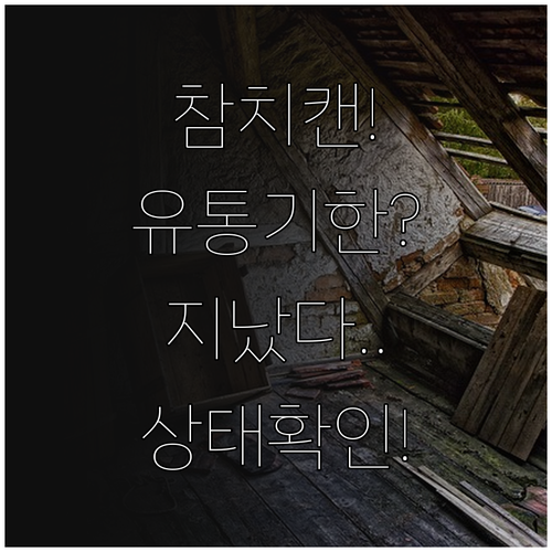 참치캔 유통기한 지났는데 고민된다면 ..
