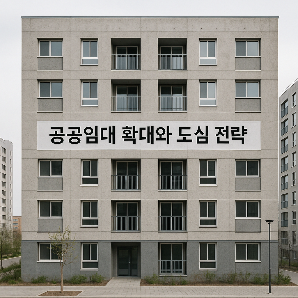 공공임대 확대와 도심 전략
