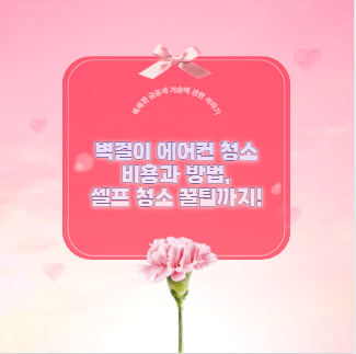 벽걸이 에어컨 청소 비용과 방법, 셀프 청소 꿀팁까지!