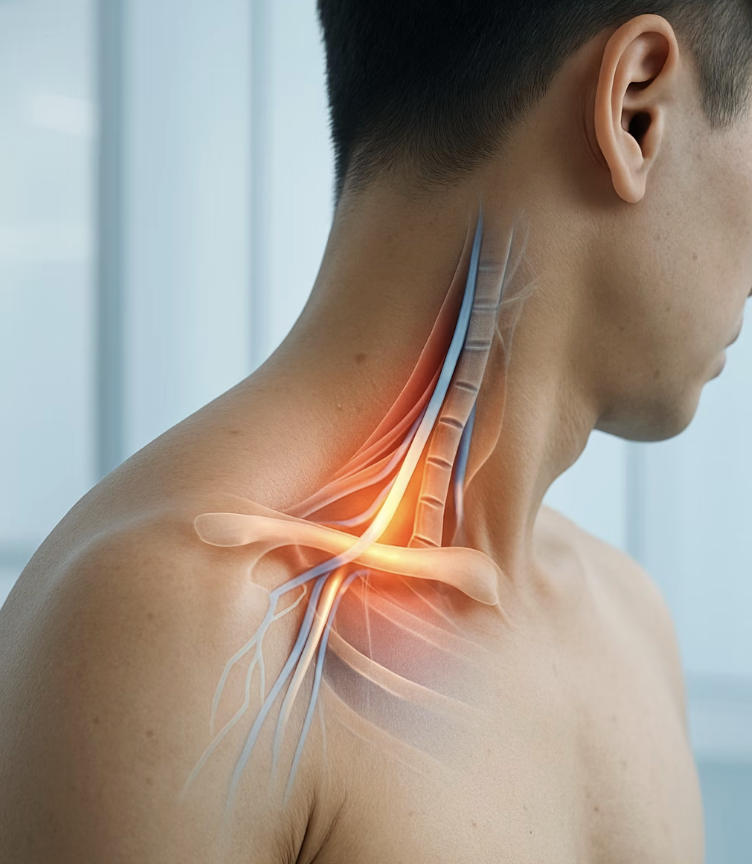 어깨와 팔 사이의 압박&amp;#44; &amp;#39;흉곽출구증후군&amp;#39;