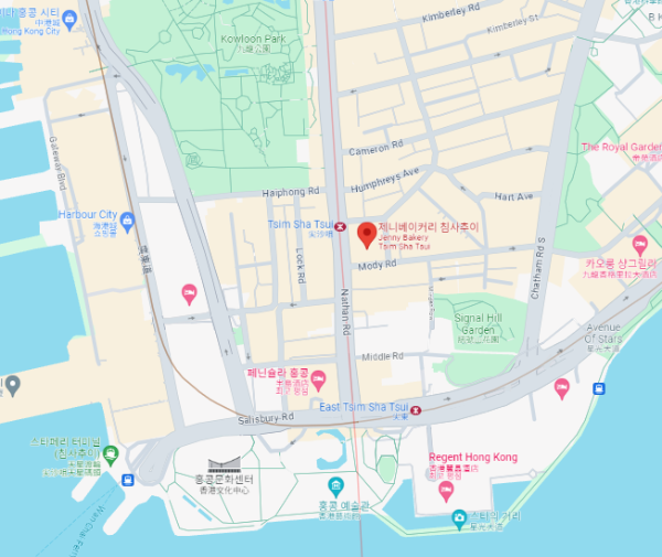 제니쿠키-침사추이-위치