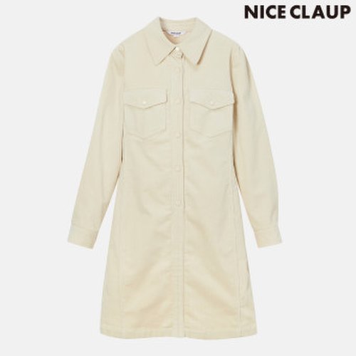 나이스클랍 코듀로이 원피스 N214MWOA28