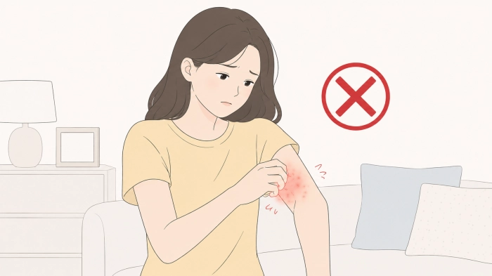 두드러기 가라앉히는법