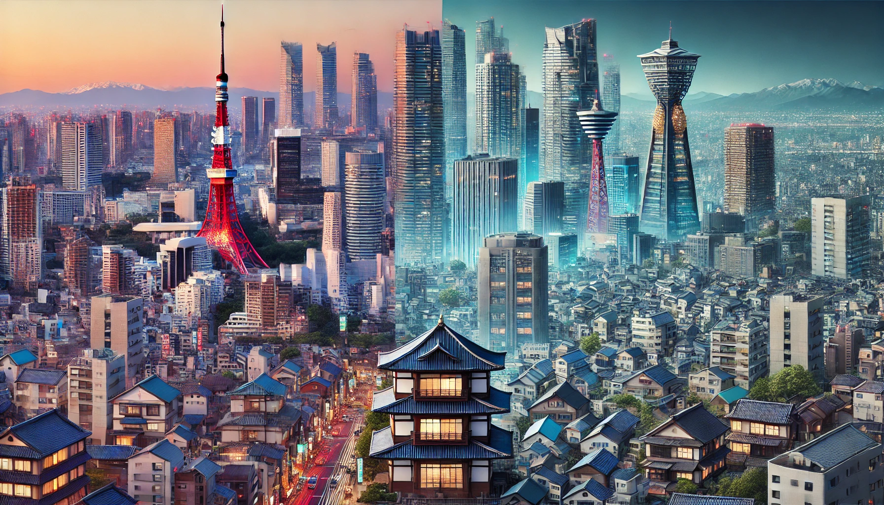 도쿄 vs 오사카 부동산