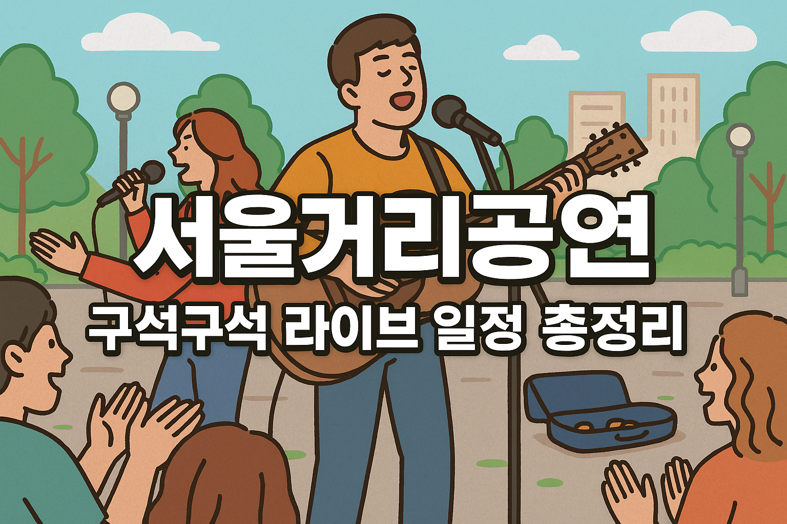 서울거리공연 구석구석 라이브 일정 총정리