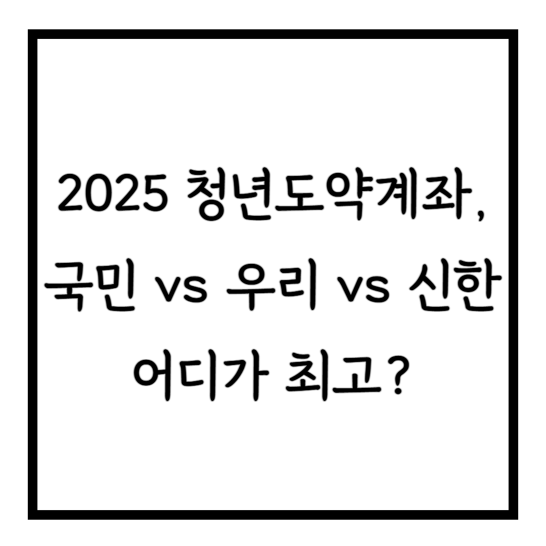 2025 청년도약게좌