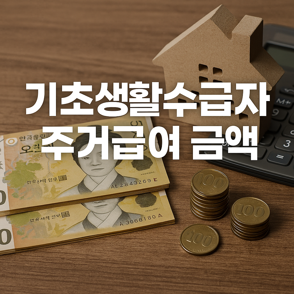 기초생활수급자 주거급여 금액