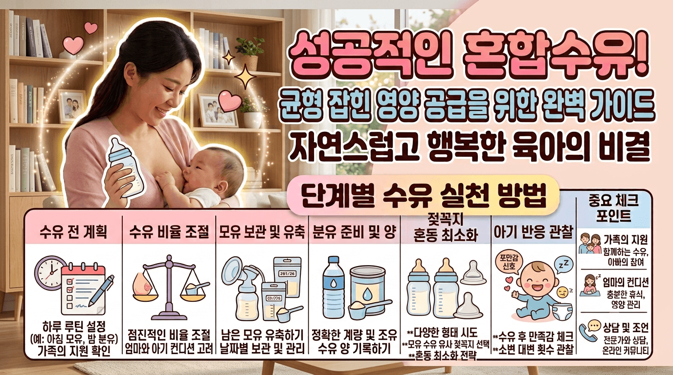혼합수유 배변 횟수, 이것만 알면 끝