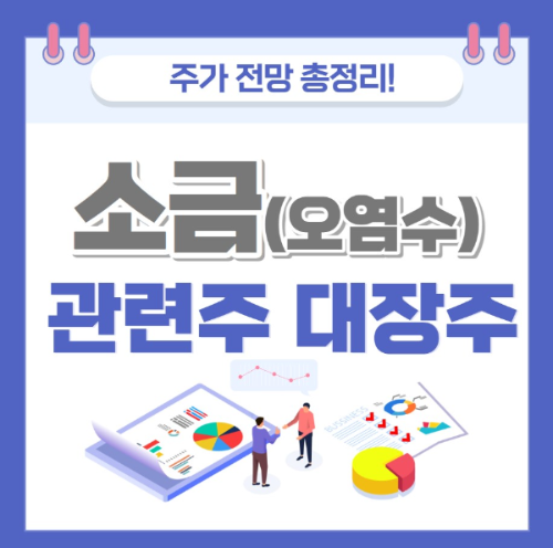 소금 관련주 주가 전망