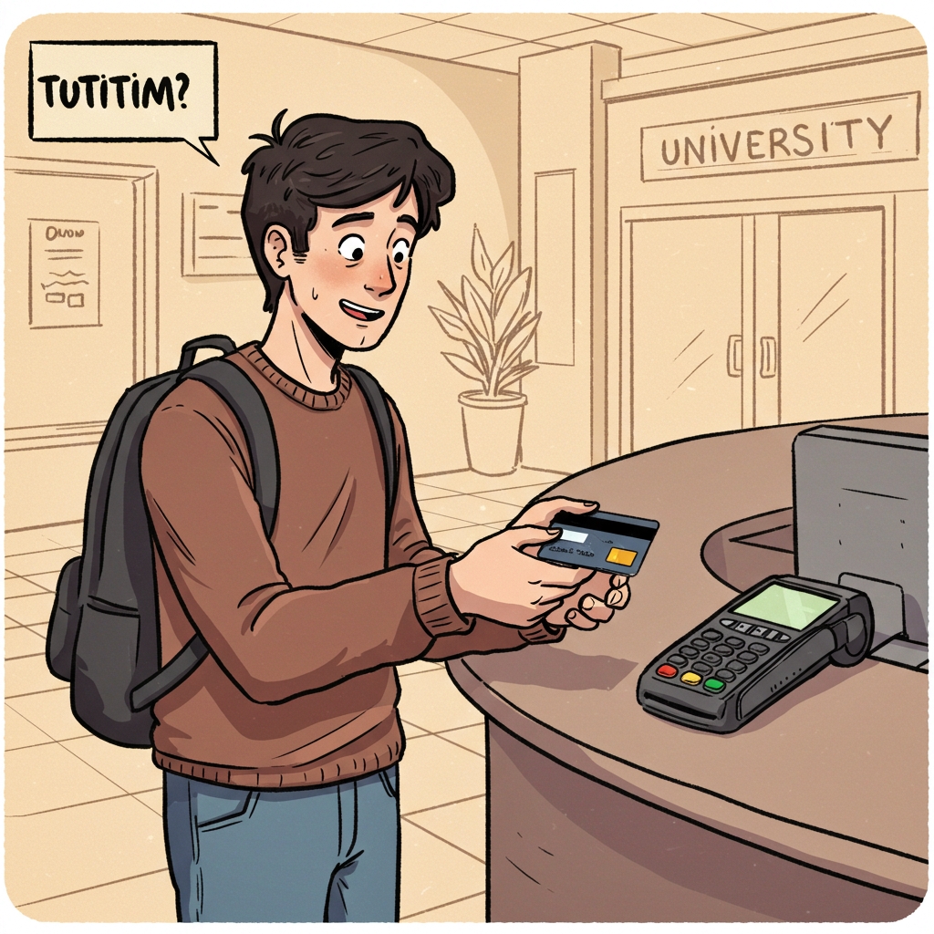 대학 등록금 카드납부 관련 사진