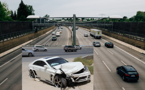 고속도로 이물질 사고