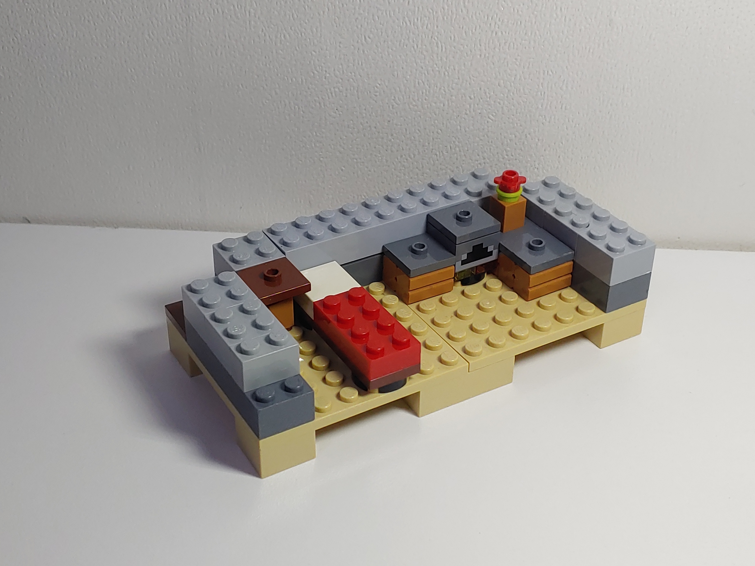 마이크로월드 - 첫 번째 밤(The First Night) - 집 뒷부분