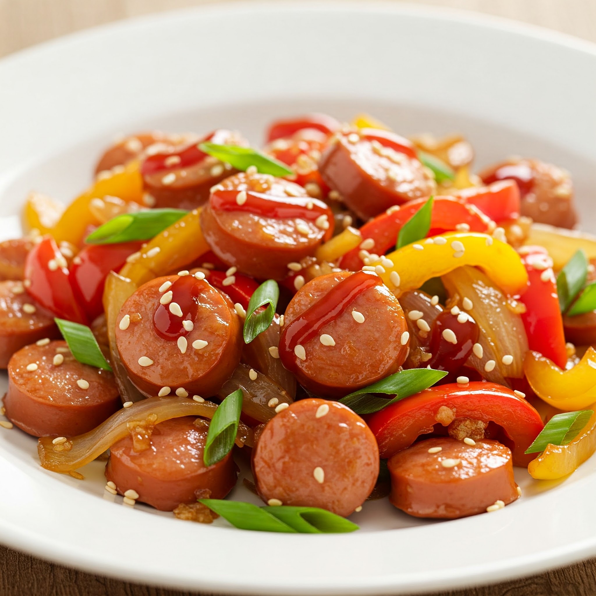 소시지 야채볶음