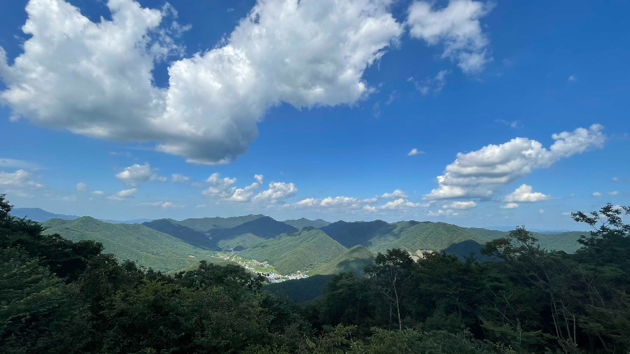 옥마산 전망대 (패러글라이딩 이륙장)