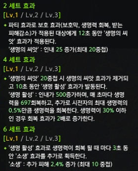 파괴의 손아귀 세트 효과