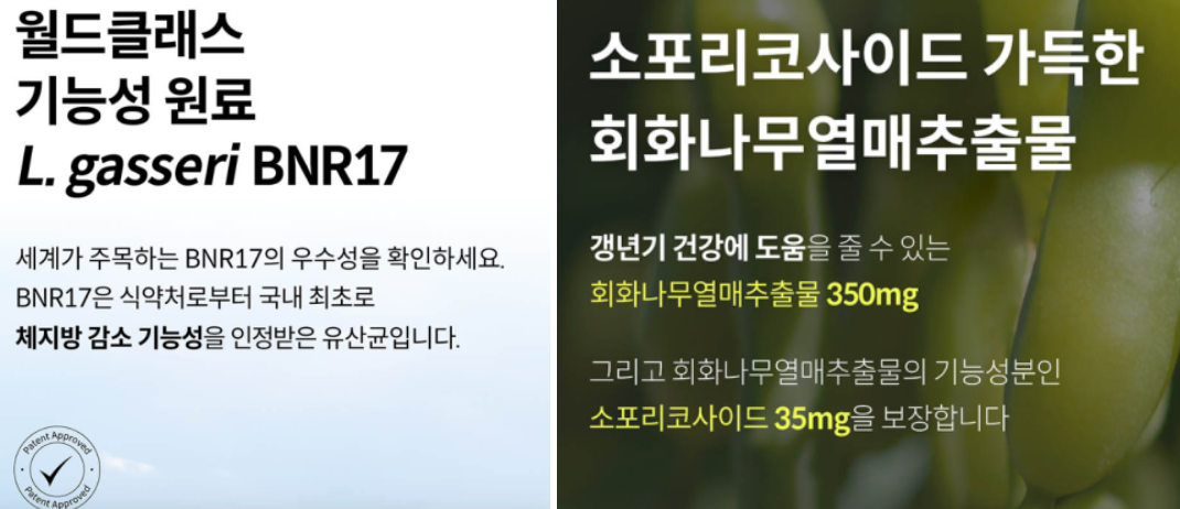 비에날퀸 월드클래스 기능성 원료