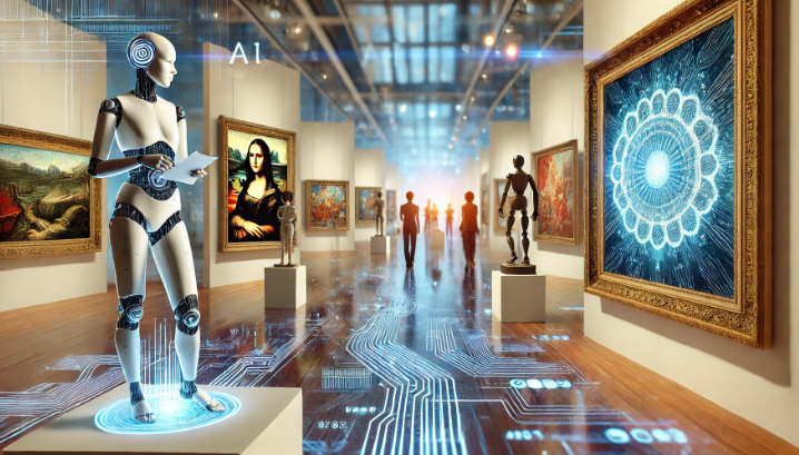 미래 예술 산업 관련 이미지