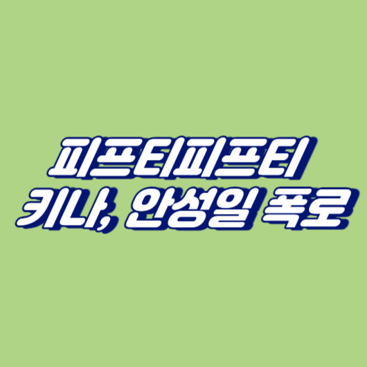 피프티피프티' 키나, 안성일 폭로