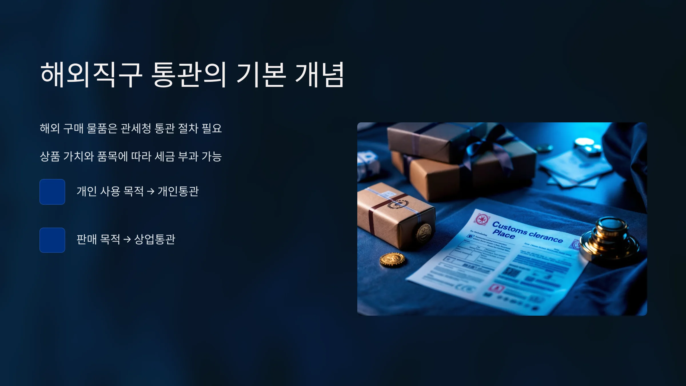 해외직구-통관