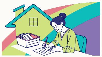 주거급여지 신청중인 여성